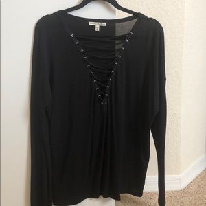 Lace Up Express T-Shirt